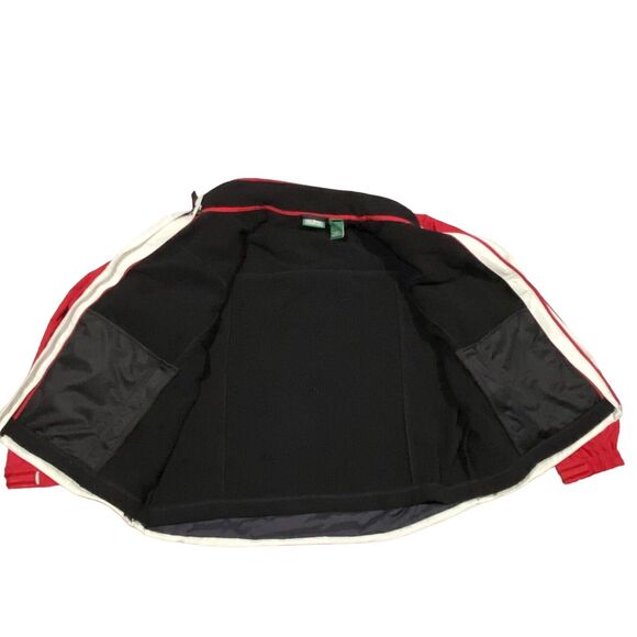 LL Bean Removable Fleece Lined 3-in-1 Coat Size XXL With Hood Red - Picture 5 of 9